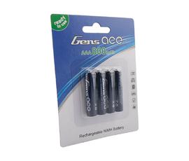 Gens ace Batteries R3-AAA Cells Ni-Mh HV 800Mah (4) Rechargeable