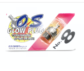 O.S. No.8 Short Body Standard Glow Plug 